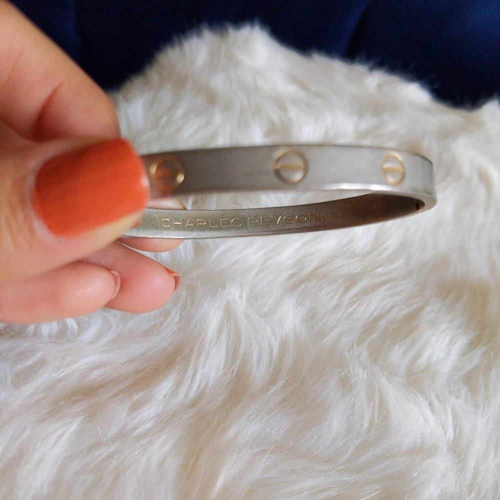 Charles Revson Aldo Cipullo Electroplate Bracelet